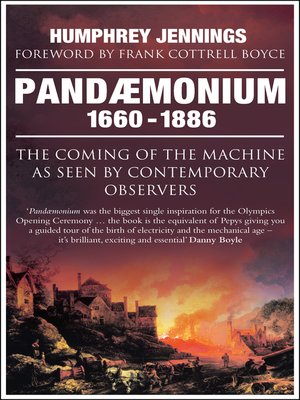 cover image of Pandaemonium 1660–1886